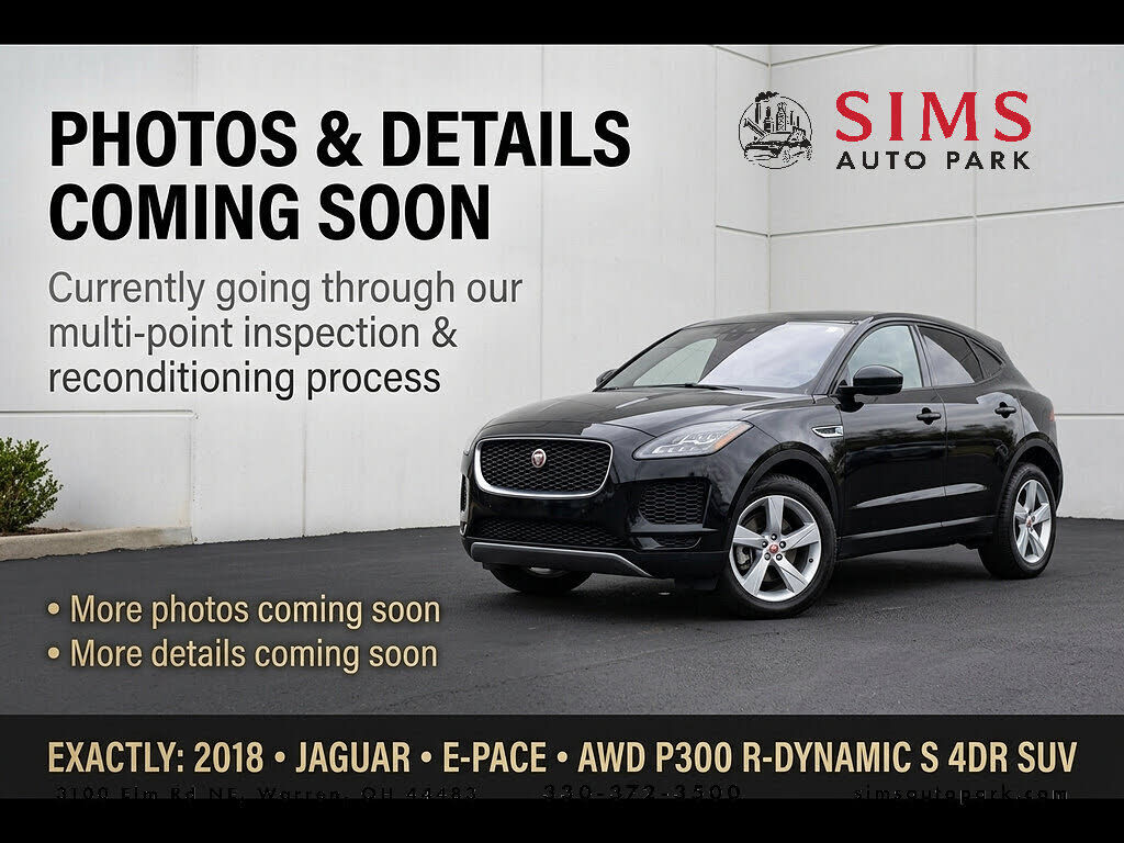 2018 JAGUAR E-PACE