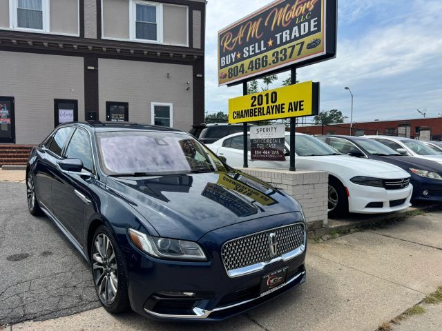 2017 LINCOLN Continental
