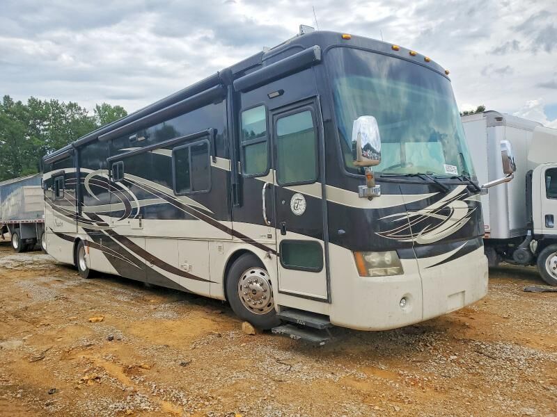 2009 FREIGHTLINER XC Raised Rail Rear Engine Motor Home Chassis