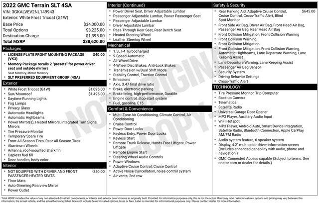 2022 GMC Terrain