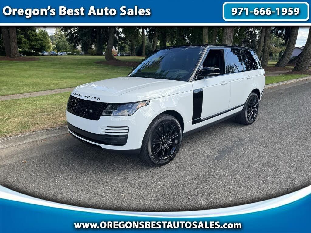 2021 LAND ROVER Range Rover