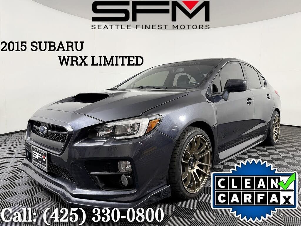 2015 SUBARU WRX