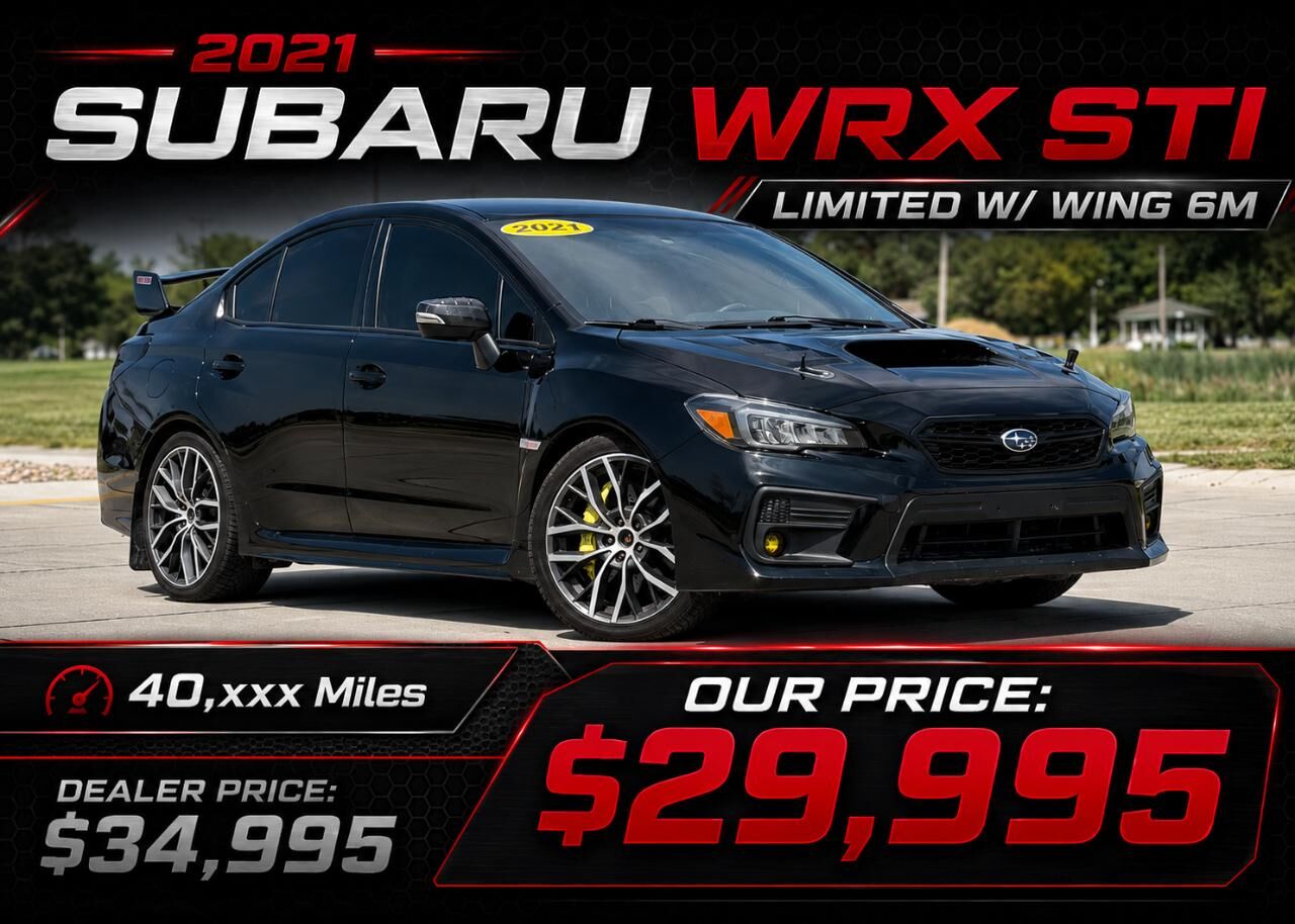 2021 SUBARU WRX