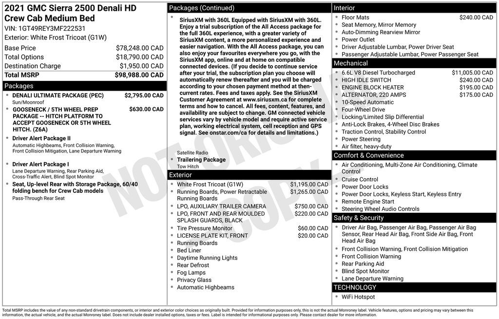 2021 GMC Sierra