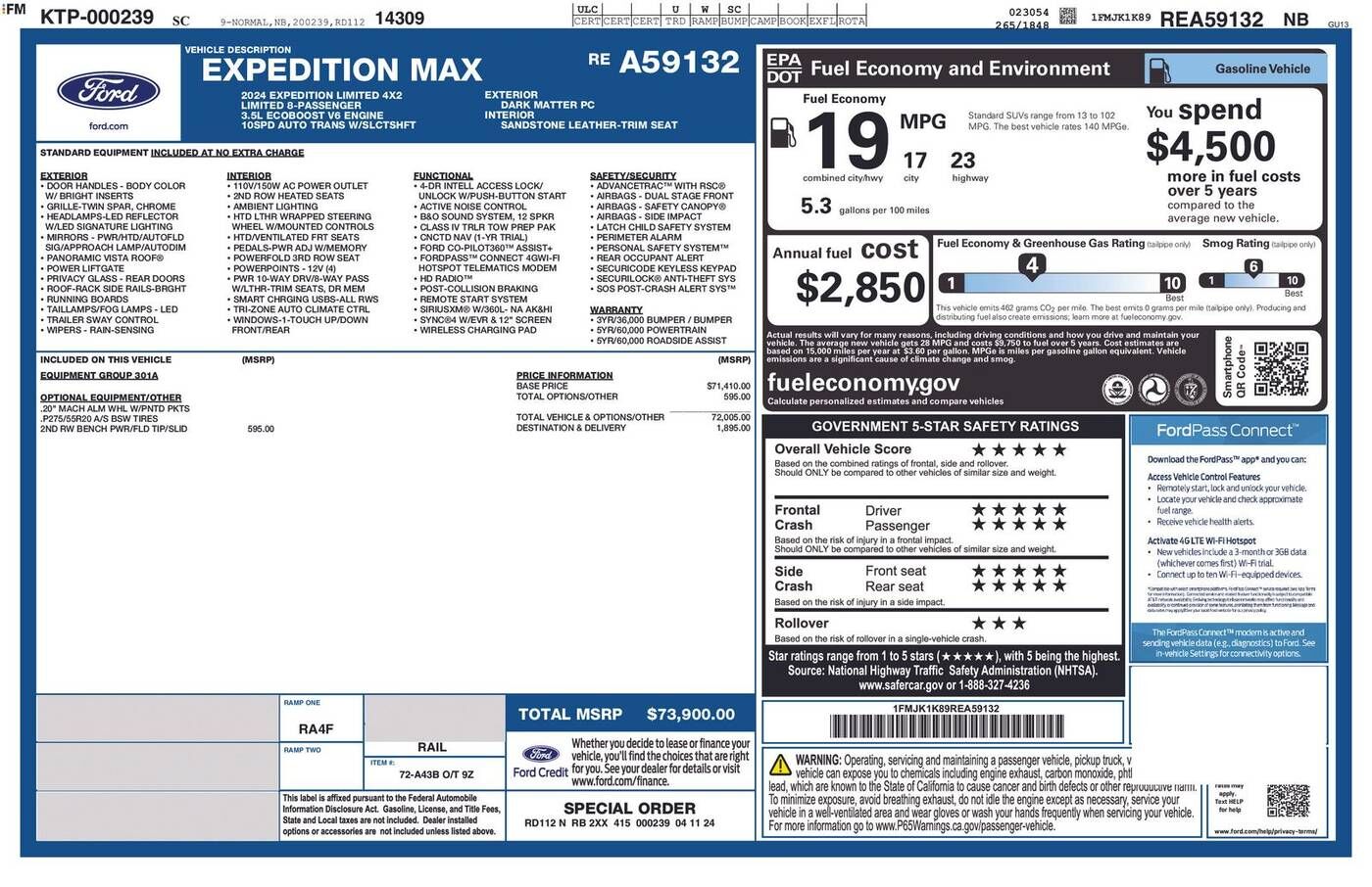 2024 FORD Expedition