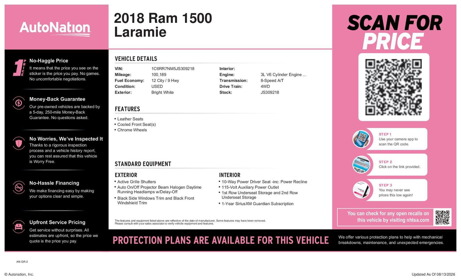 2018 RAM 1500