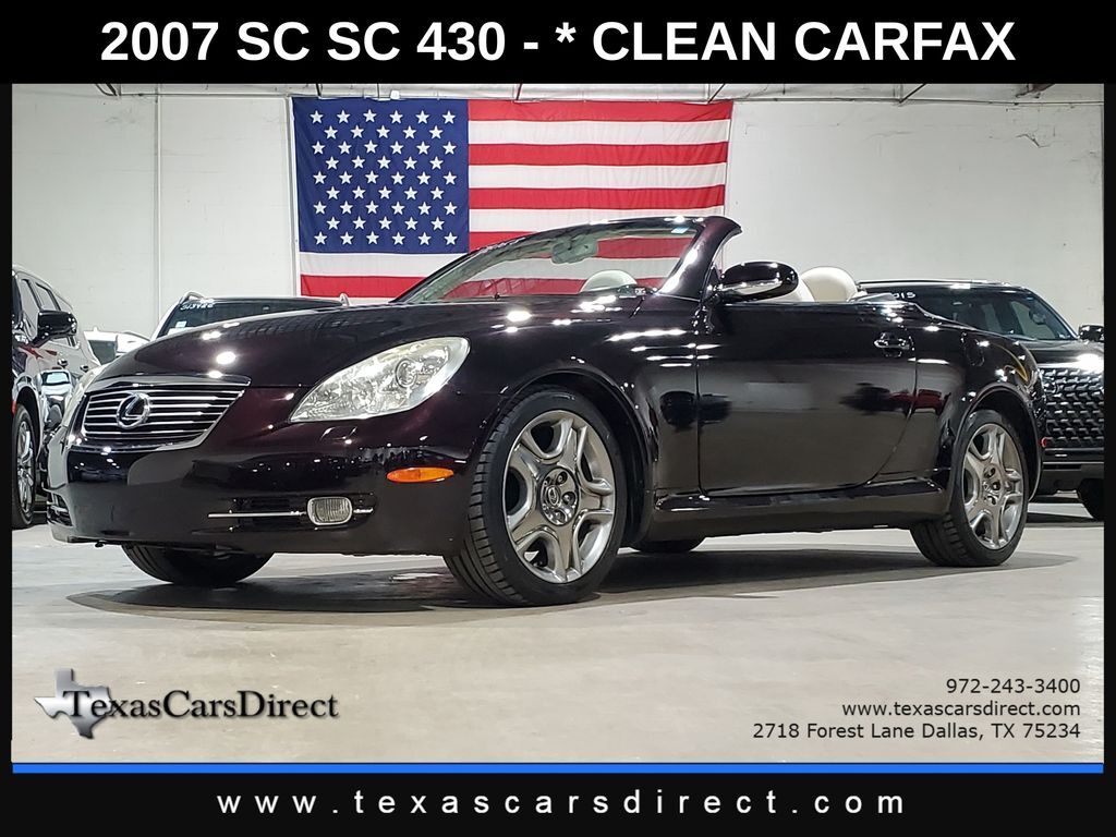 2007 LEXUS SC
