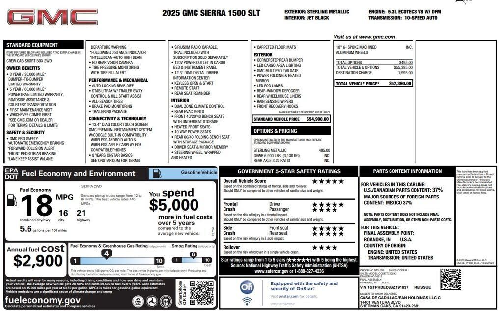 2025 GMC Sierra