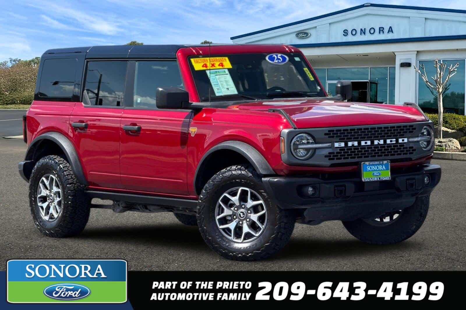2025 FORD Bronco