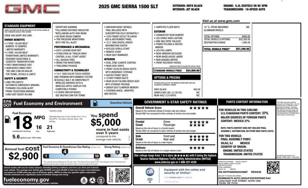 2025 GMC Sierra
