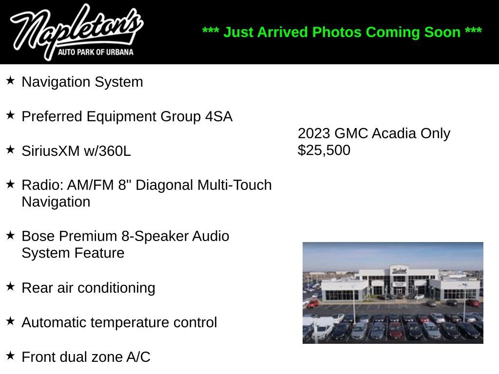 2023 GMC Acadia