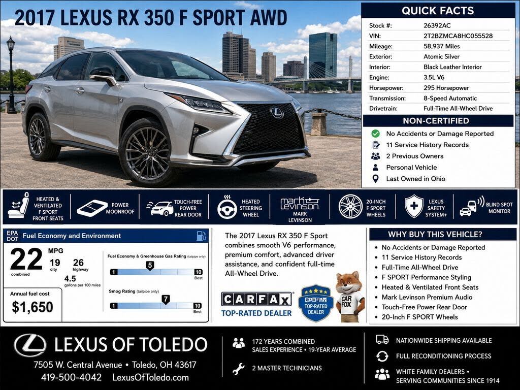 2017 LEXUS RX
