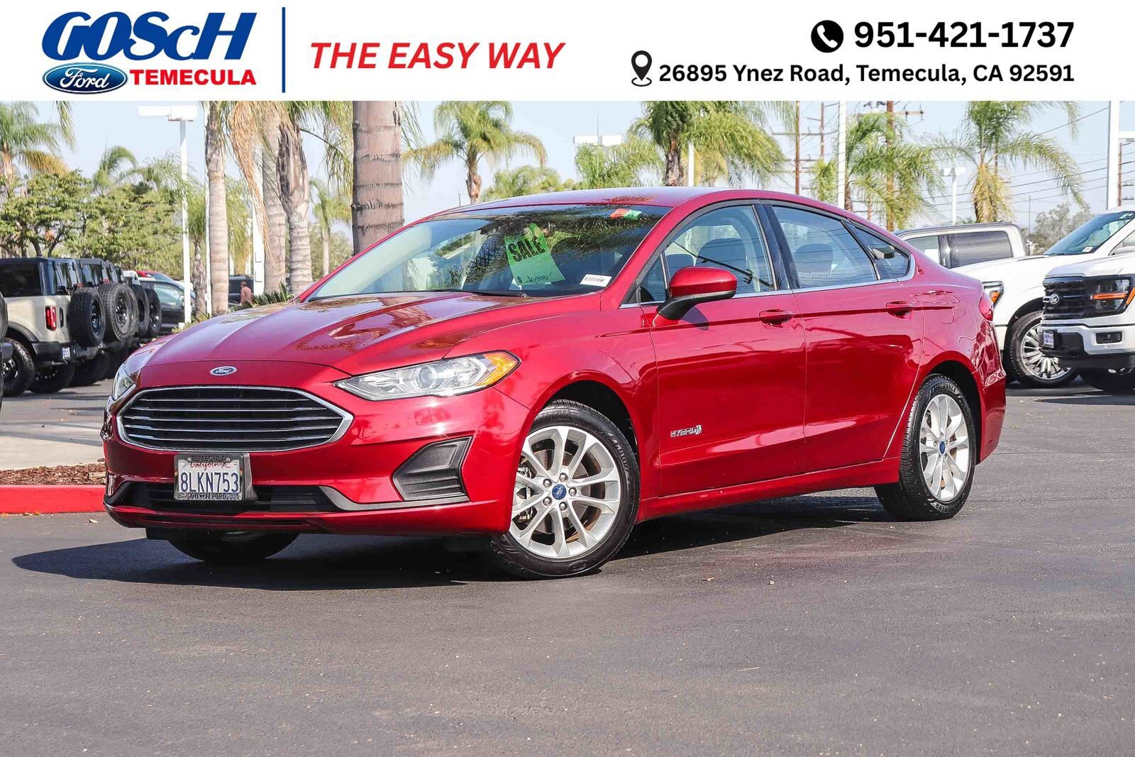 2019 FORD Fusion