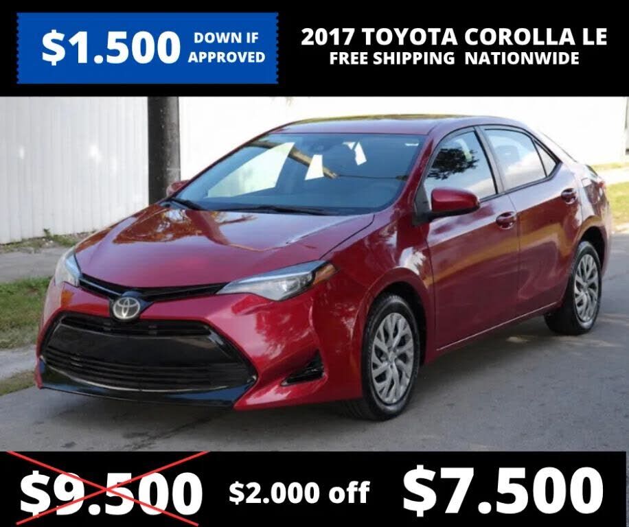 2017 TOYOTA Corolla
