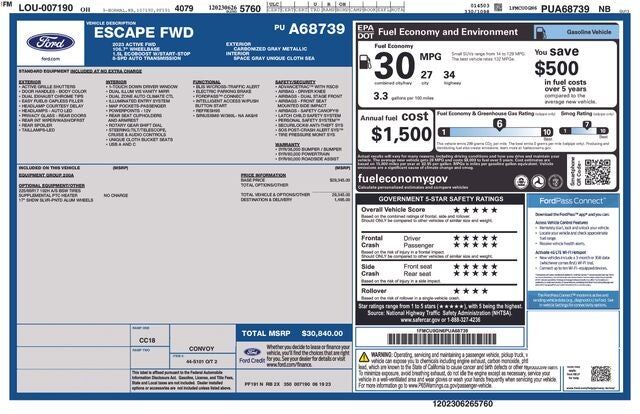 2023 FORD Escape