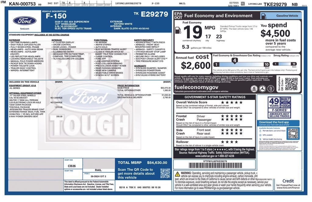 2026 FORD F-150