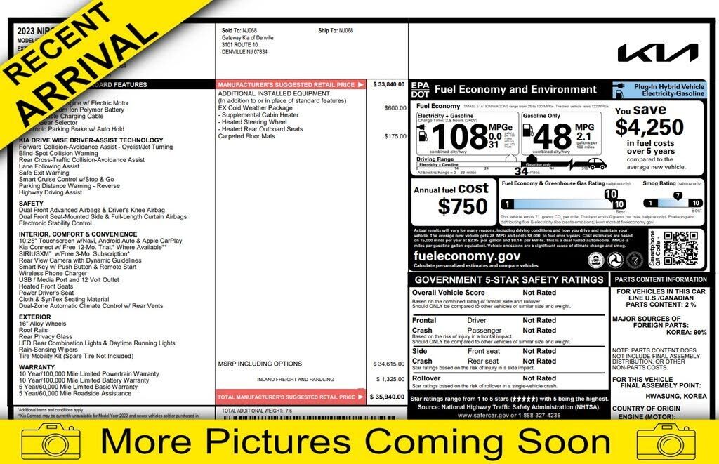 2023 KIA Niro