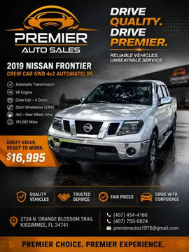 2019 NISSAN Frontier