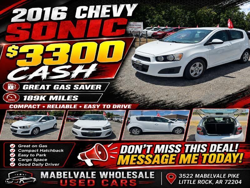 2016 CHEVROLET Sonic