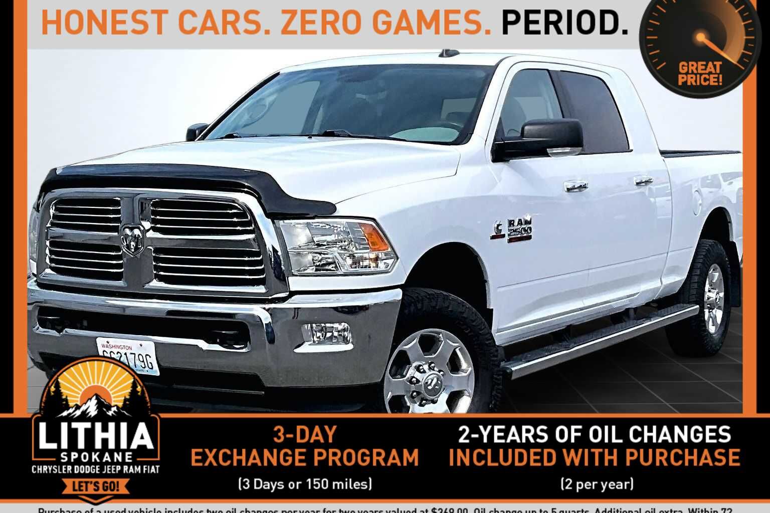 2016 RAM 2500