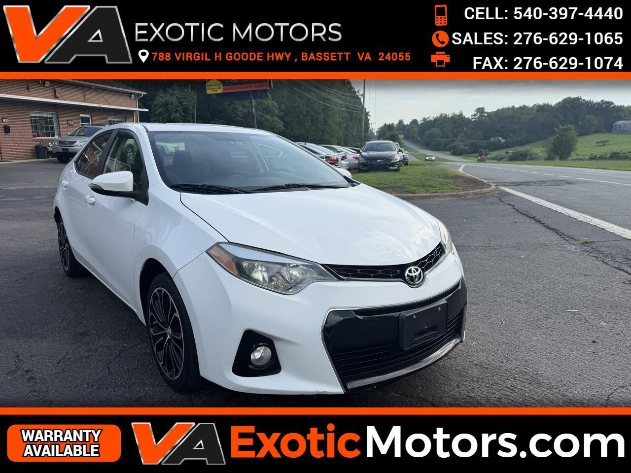 2014 TOYOTA Corolla