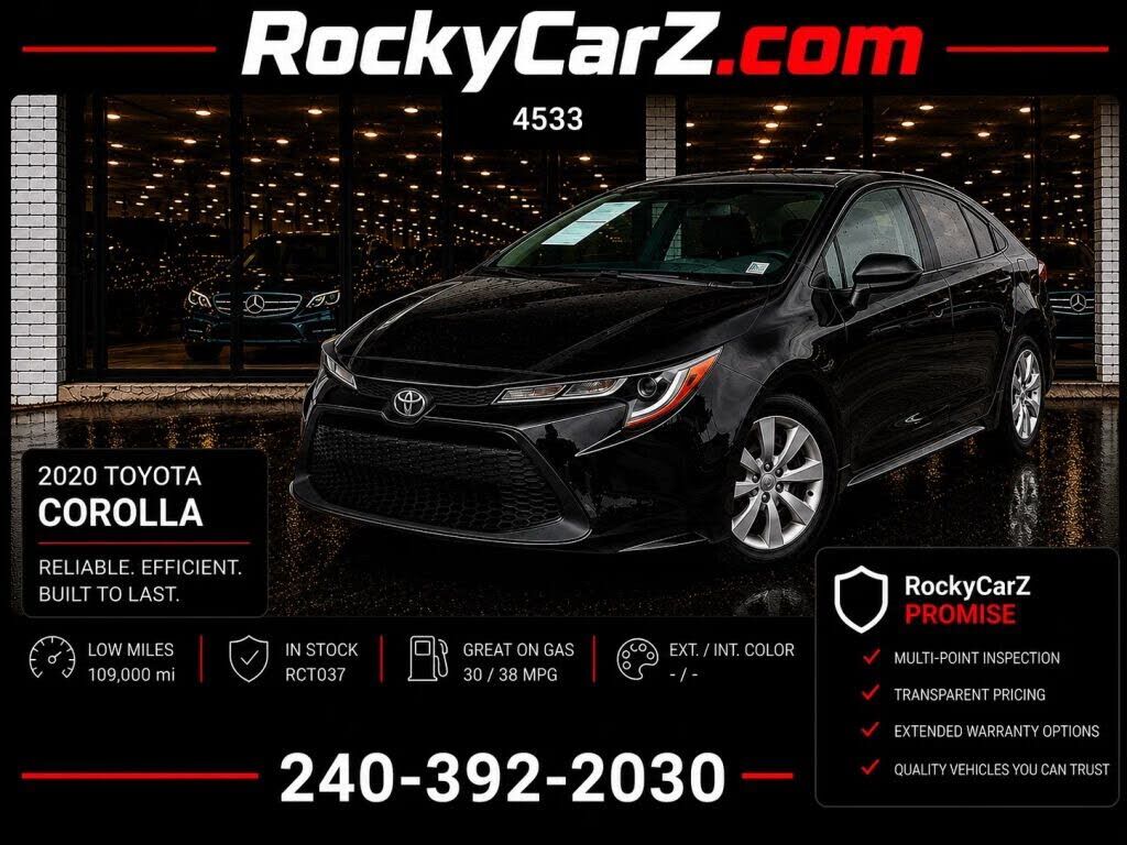 2020 TOYOTA Corolla