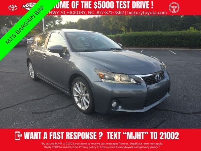 2012 LEXUS CT