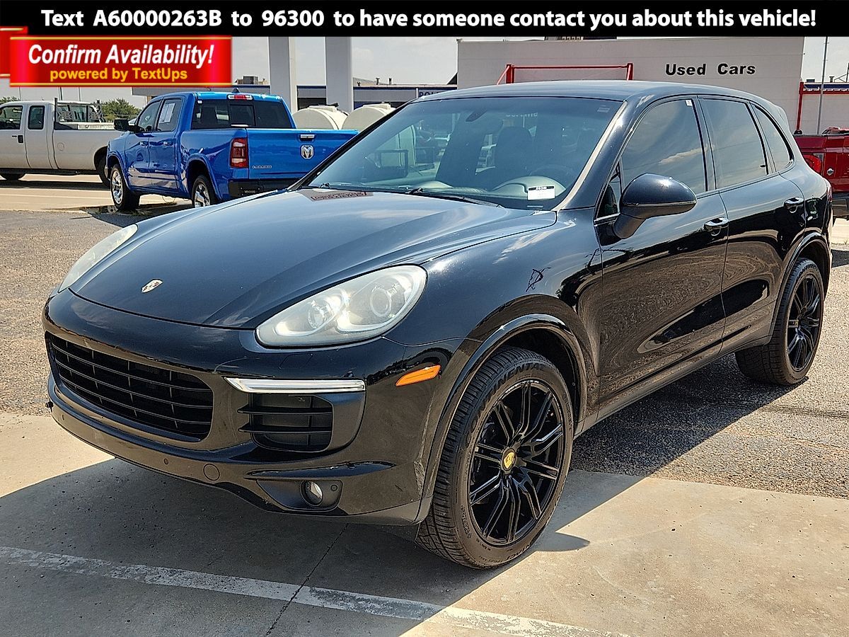 2018 PORSCHE Cayenne