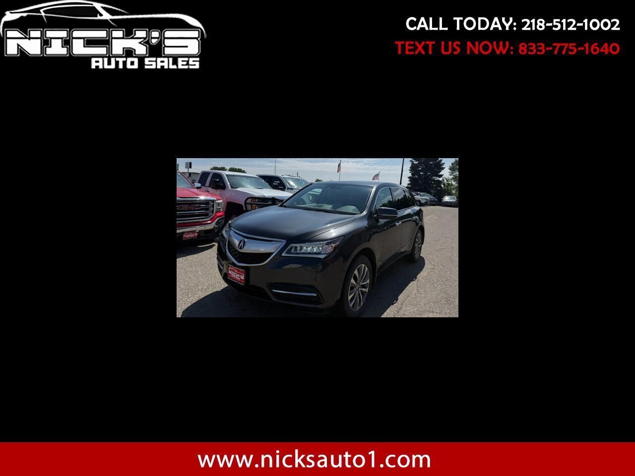 2014 ACURA MDX