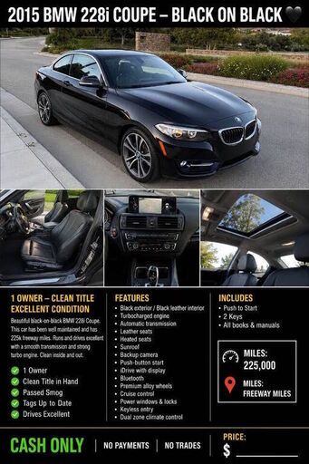 2015 BMW 2 Series