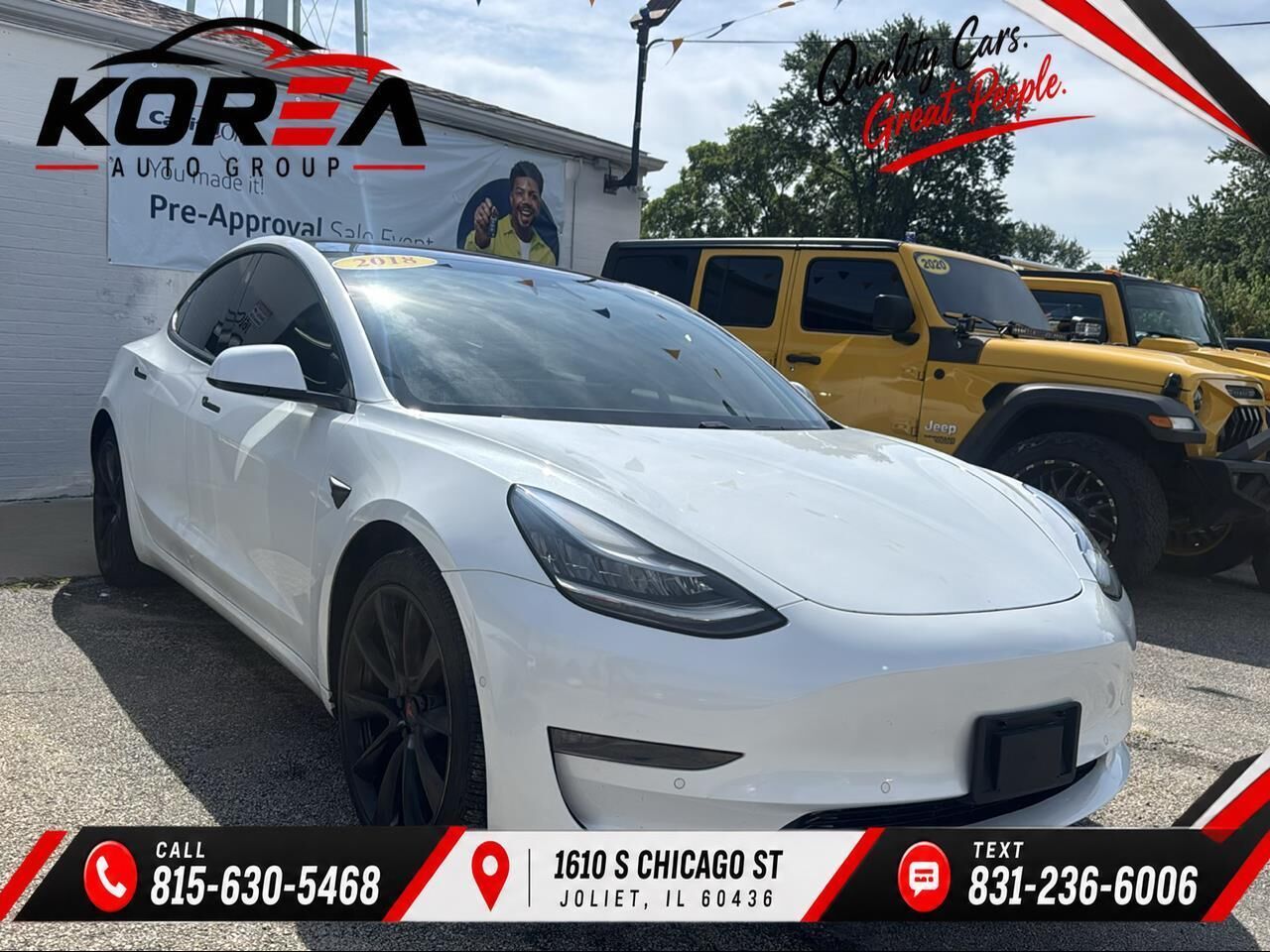 2018 TESLA Model 3