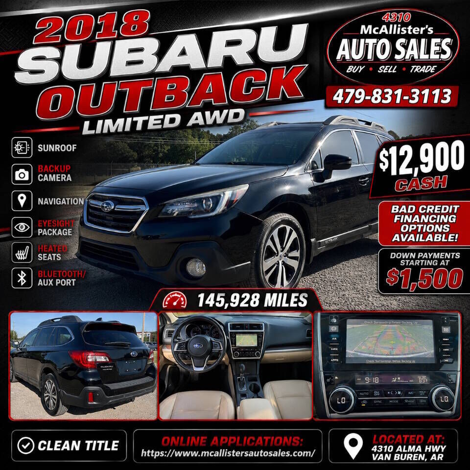 2018 SUBARU Outback