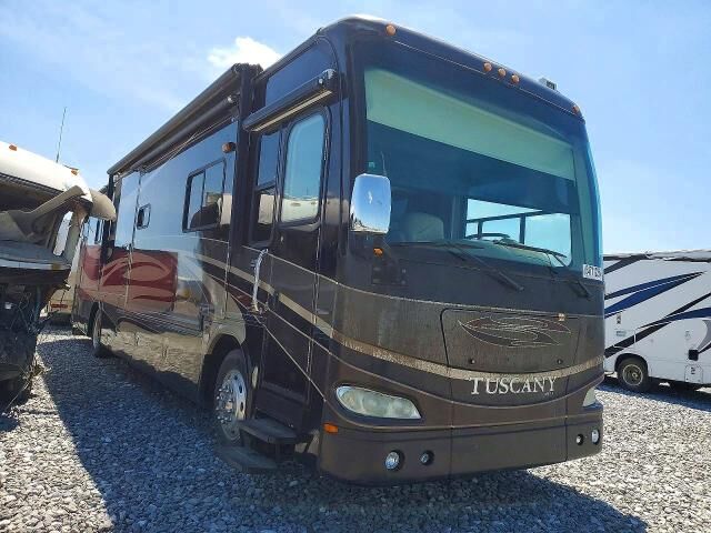 2008 FREIGHTLINER XC Raised Rail Rear Engine Motor Home Chassis