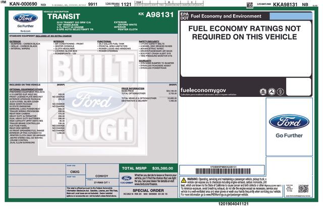 2019 FORD Transit