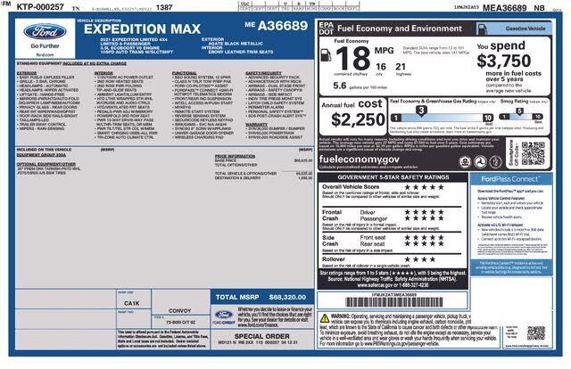2021 FORD Expedition