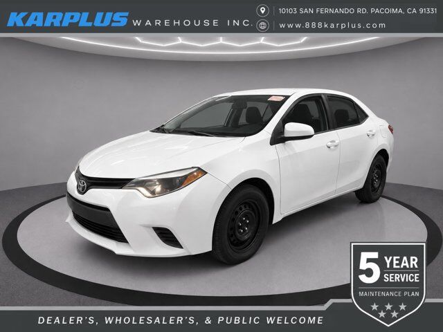 2015 TOYOTA Corolla