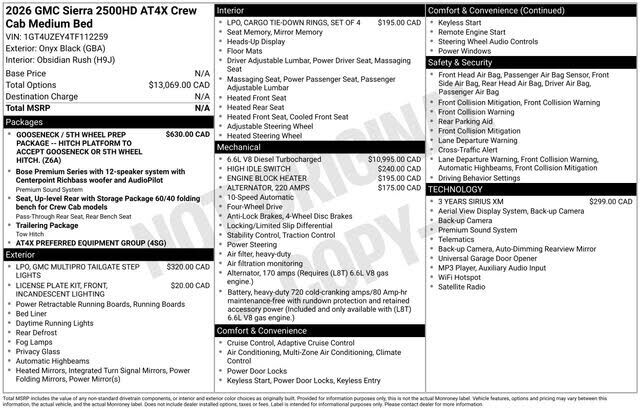 2026 GMC Sierra HD