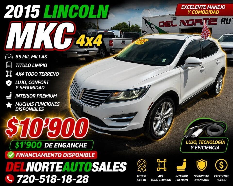 2015 LINCOLN MKC