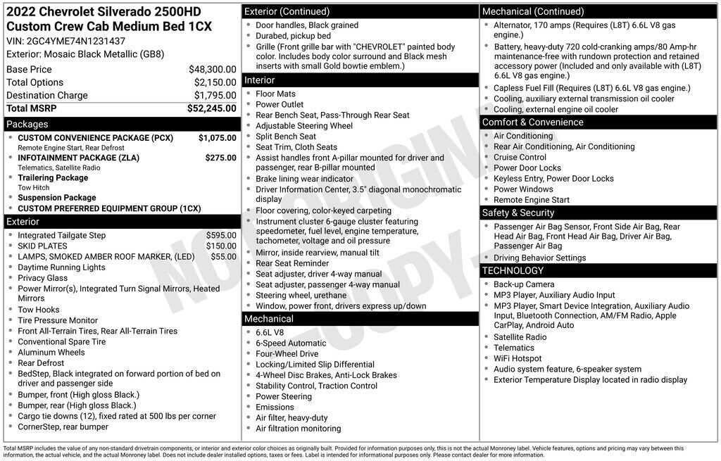 2022 CHEVROLET Silverado HD