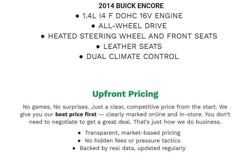 2014 BUICK Encore
