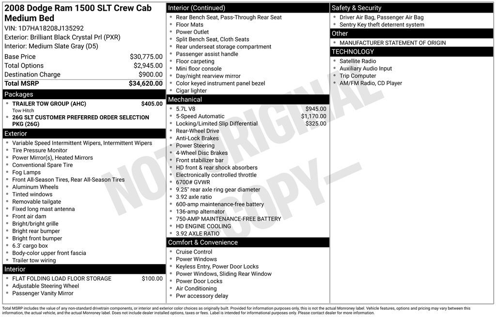 2008 DODGE Ram