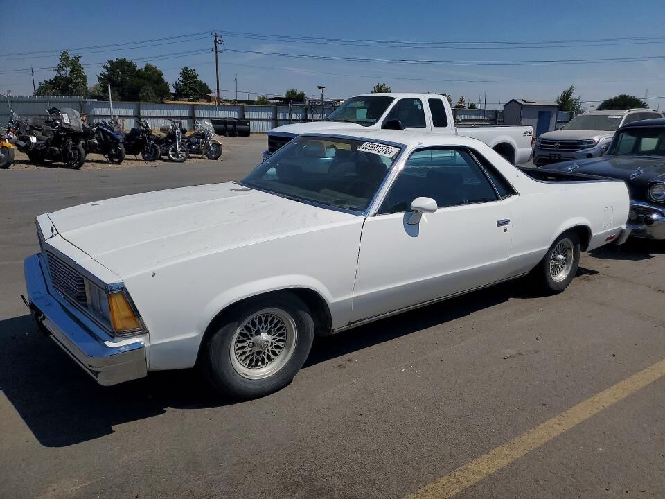 1981 CHEVROLET El Camino