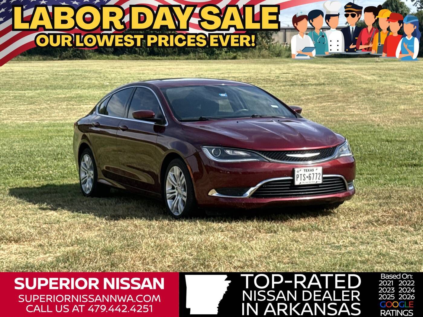 2016 CHRYSLER 200
