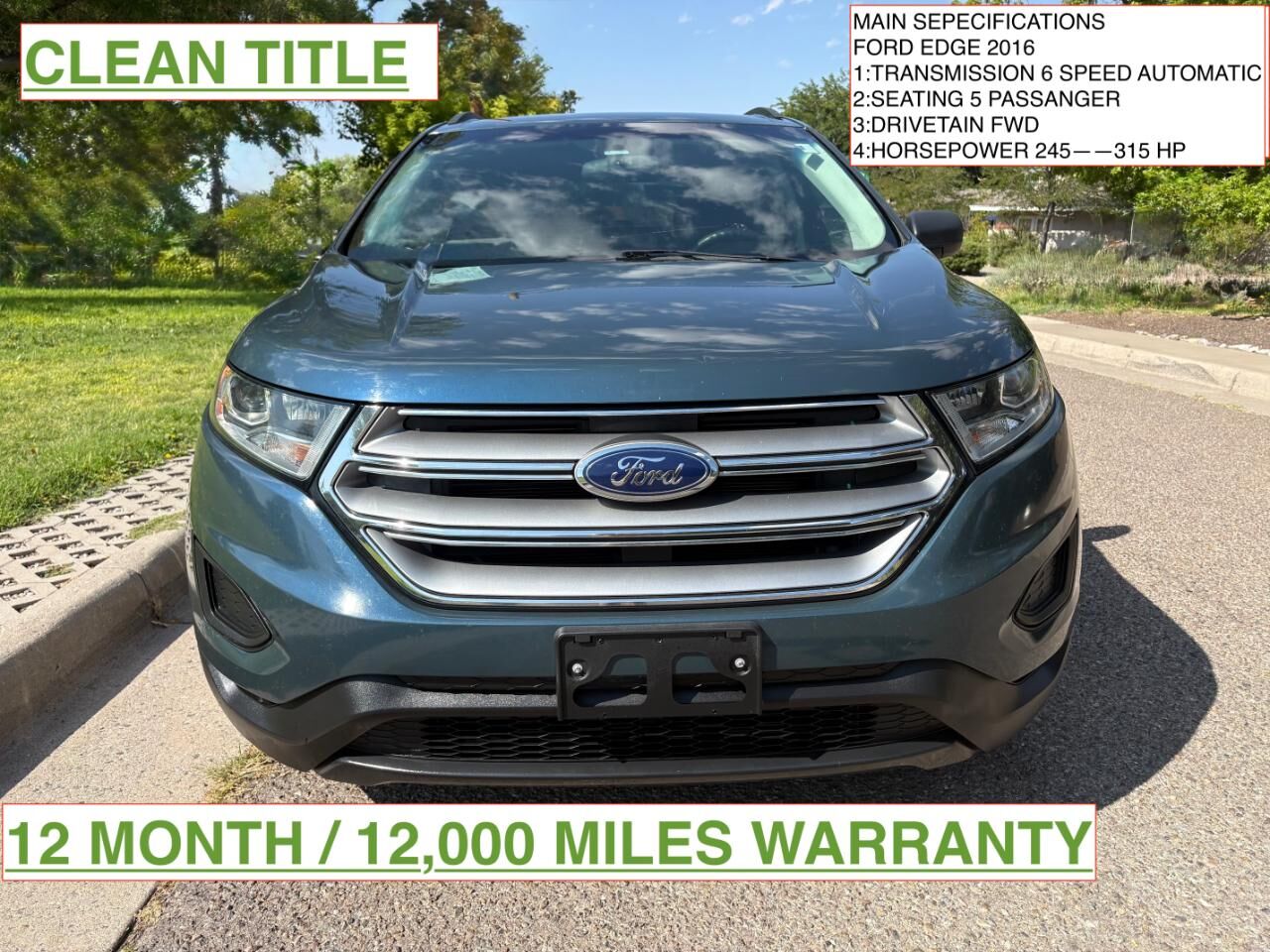 2016 FORD Edge