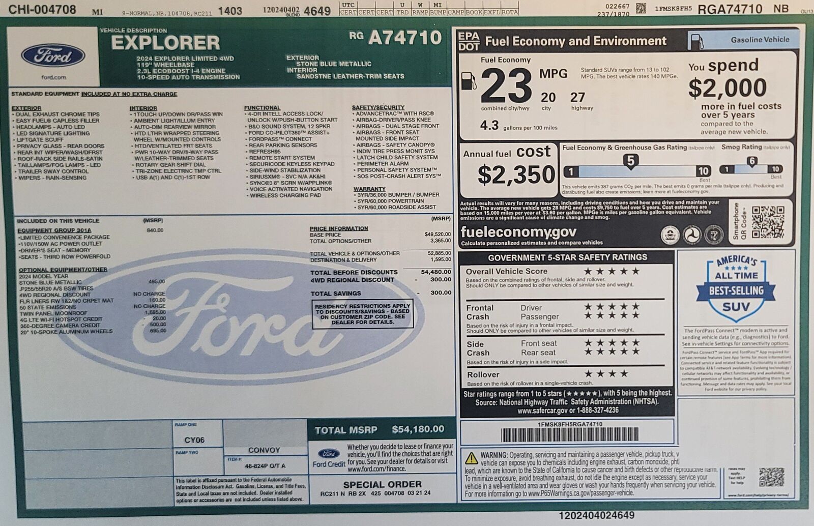 2024 FORD Explorer