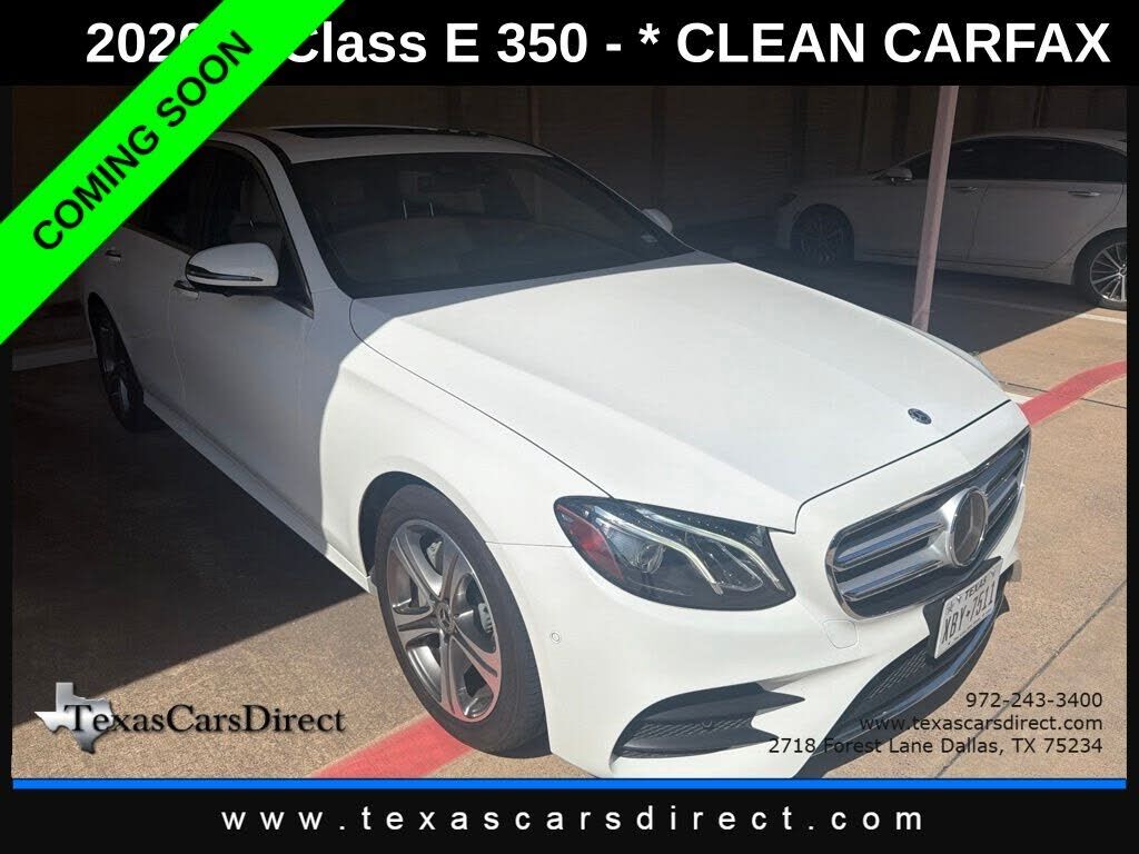 2020 MERCEDES-BENZ E-Class