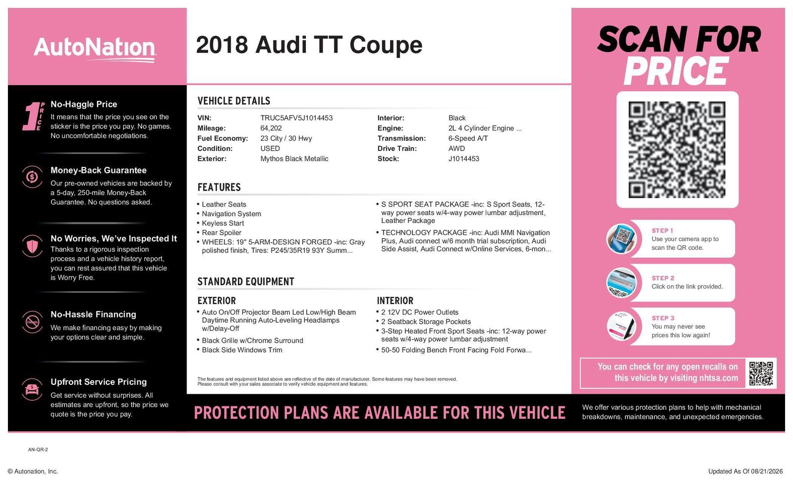 2018 Audi TT