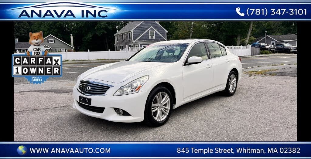 2012 INFINITI G37