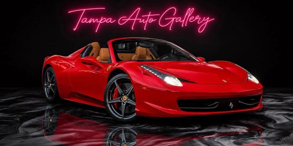 2012 FERRARI 458 Spider