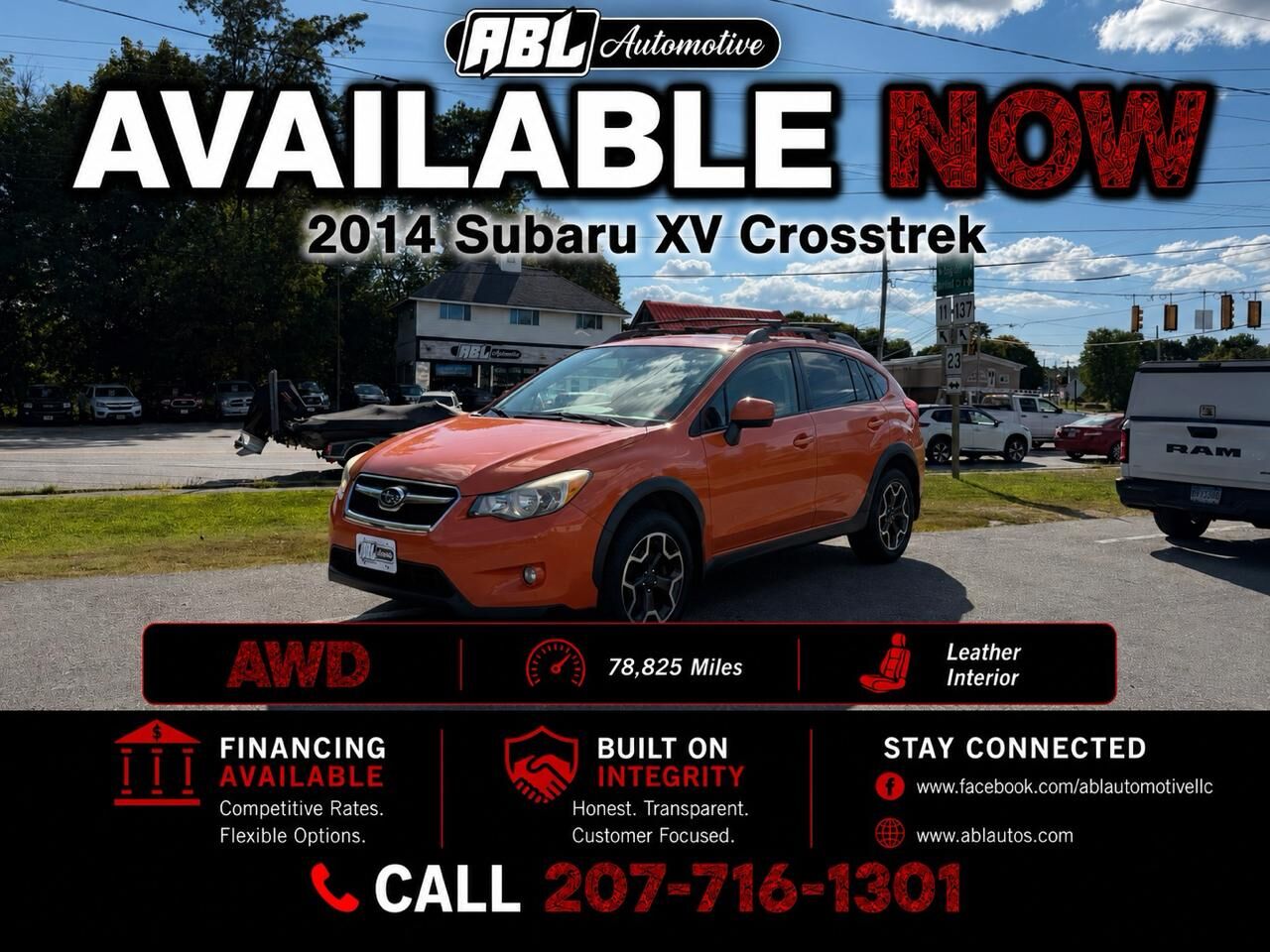 2014 SUBARU XV CrossTrek
